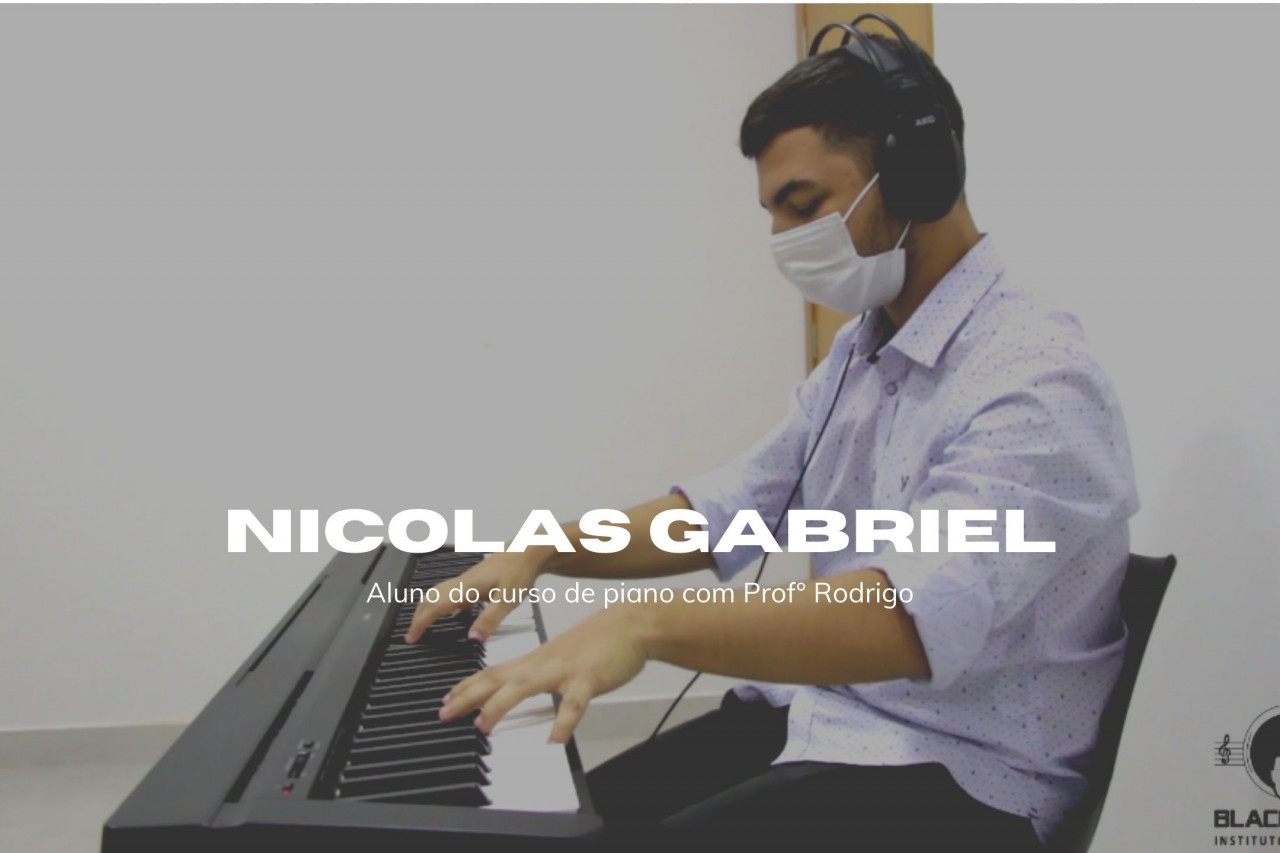 Imagem Aluno de Piano Nickolas
